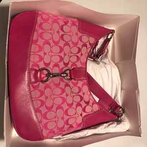 Pink Coach Purse NWT